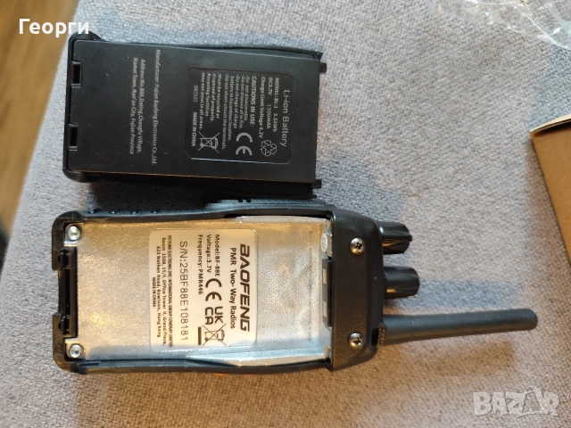 Радиостанциs Baofeng BF-88E, снимка 2 - Друга електроника - 53062291