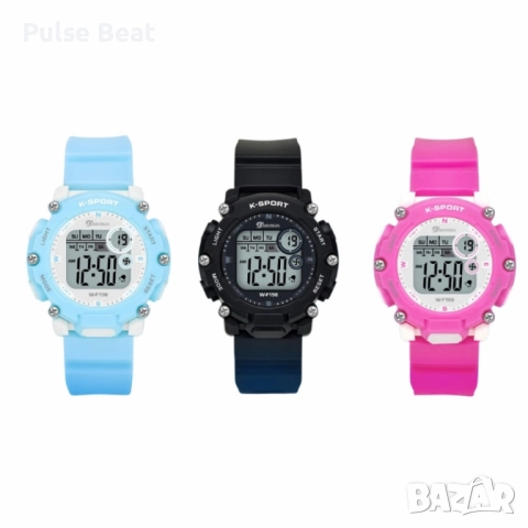 Детски дигитален спортен часовник K-SPORT WF156