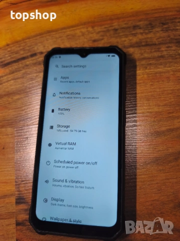 Смартфон OUKITEL WP28E Android 14, 64GB ROM, 4GB+12GB RAM, 4G, Две SIM карти, 10600mAh батерия..., снимка 4 - Други - 53869710