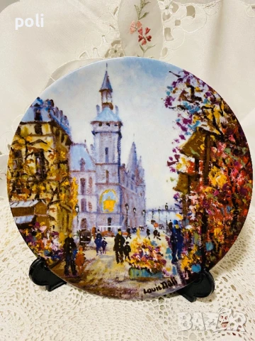 порцеланова чиния за стена 