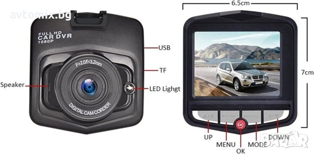 Видеорегистратор цифрова видеокамера Full HD 1080 + 32 GB Micro SD Card, снимка 2 - Аксесоари и консумативи - 41891584