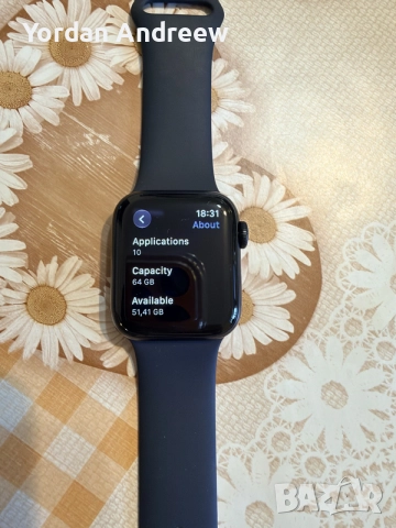 Apple Watch SE 3 GPS 40mm 2025 , снимка 4 - Аксесоари за Apple - 56369004