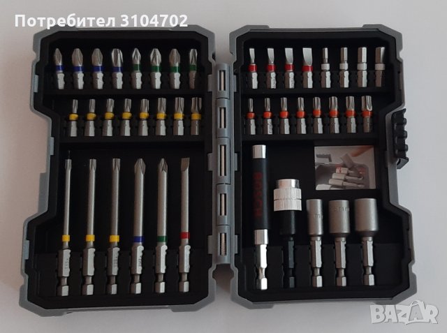 Bosch Комплект накрайници Extra hard 43 части, 2607017561, снимка 3 - Винтоверти - 33874238