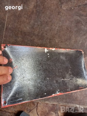 Емайлирана табела Място за пушене , снимка 3 - Антикварни и старинни предмети - 42549316