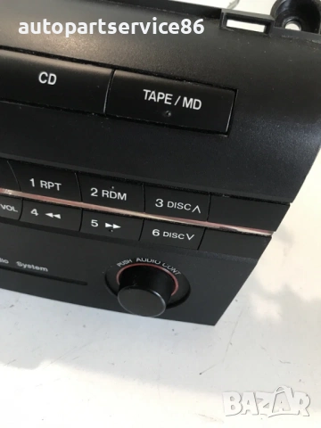 CD Плейър радио стерео за Mazda 3 1.6CD 16V (2005) BP4M66, снимка 3 - Части - 53661134