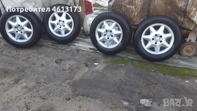 Джанти 15' за Мерцедес с гуми Нокиан 195/65/15 Дот 06/24