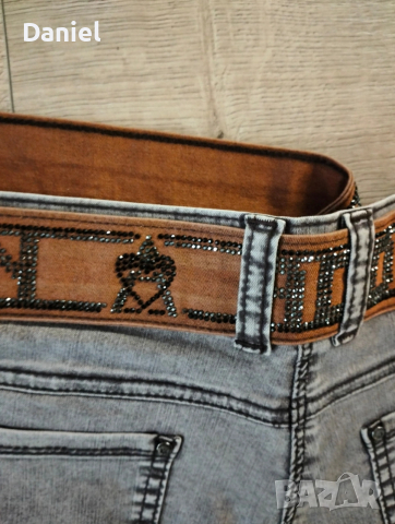 дамски деним панталон, снимка 2 - Панталони - 53632278