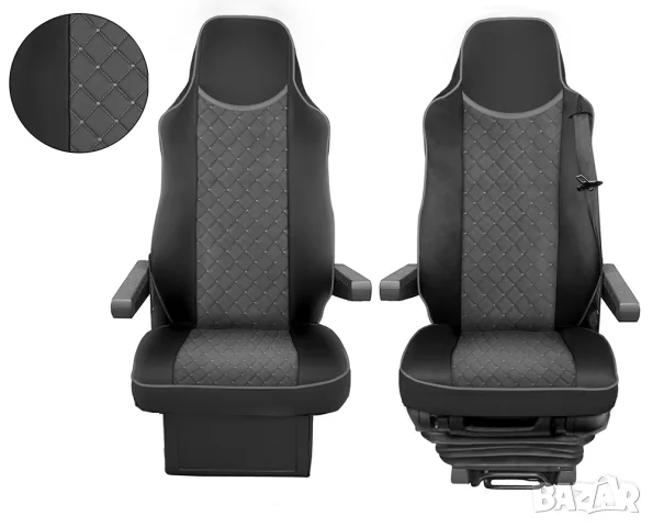 Комплект кожени тапицерии за Mercedes Actros MP3 MP4 2009-2015, снимка 2 - Аксесоари и консумативи - 55869144