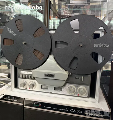 
🔈Колекционерски лампов ролков магнетофон REVOX G 36 - напълно профилактиран🔈, снимка 2 - Декове - 56215675