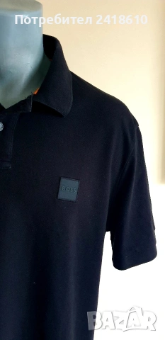 Hugo Boss Passenger Pique Cotton Slim Fit Stretch Mens Size XL  ОРИГИНАЛ! Мъжка Тениска!, снимка 7 - Тениски - 53520383