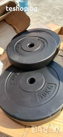 Тежести 2х10 кг и 1х5 кг MOVIT промо цена