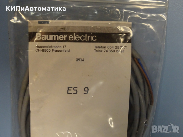 Индуктивен датчик Baumer Electric IFR 06.26.35/S8/L inductive sensor, снимка 4 - Резервни части за машини - 44602251