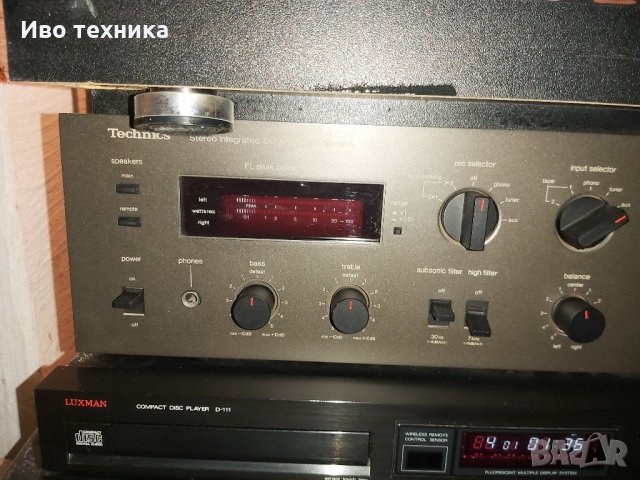 Luxman cdp d-111, снимка 2 - Ресийвъри, усилватели, смесителни пултове - 33855621