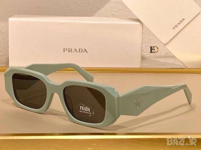 очила с черен обикновен калъф и ув защита prada burberry 