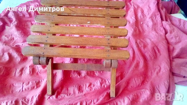 Детски соц сгъваем стол, снимка 7 - Колекции - 41882863