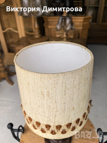 Ретро настолна лампа , снимка 4 - Настолни лампи - 53584100