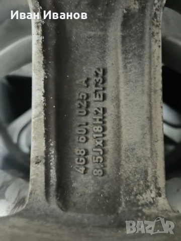 Оригинални джанти Audi A7 Q5 18 инча, снимка 9 - Гуми и джанти - 53782408