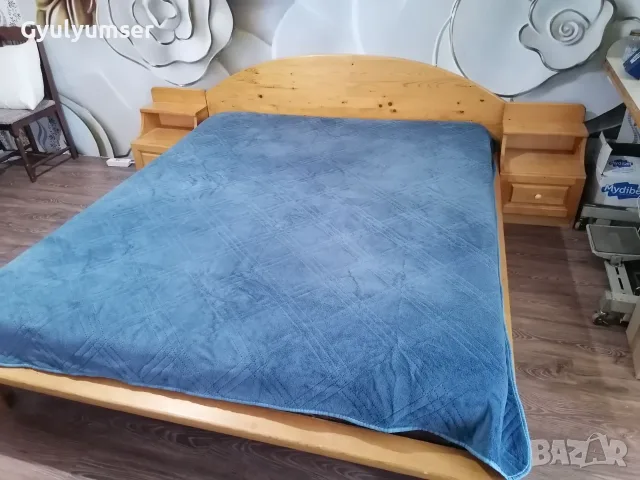 Легло масивно дърво с размер на матрак 164/200