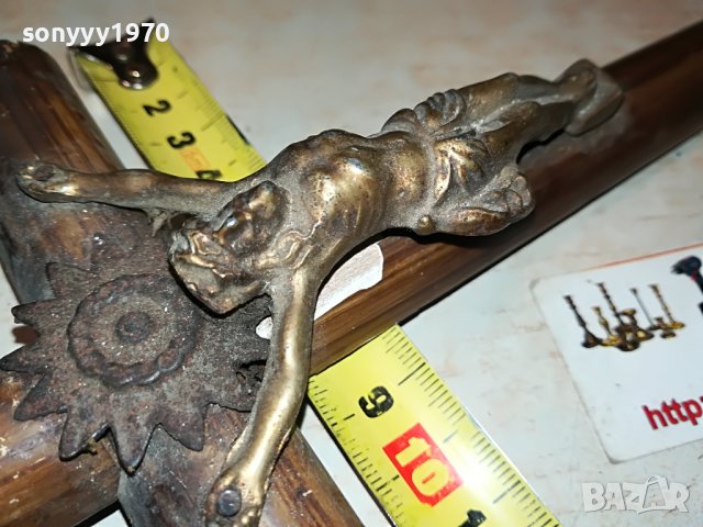 КРЪСТ С ХРИСТОС ОТ ГЕРМАНИЯ 0306232042M, снимка 11 - Антикварни и старинни предмети - 40939268