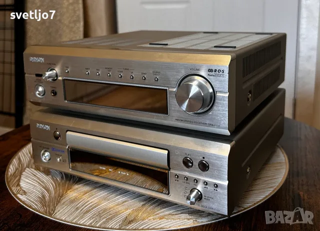 Denon DRA-F101 (ресивър) и Denon DRR-F101 (касетен дек) – Отлично състояние