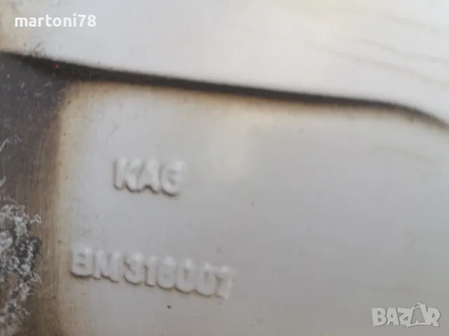 Комплект оригинални алуминиеви джанти за BMW 16 цола със зимни гуми. , снимка 9 - Гуми и джанти - 48934482