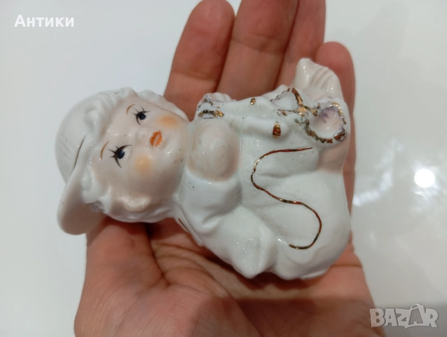 Порцеланова фигура маркирана Дете, снимка 13 - Статуетки - 52496100