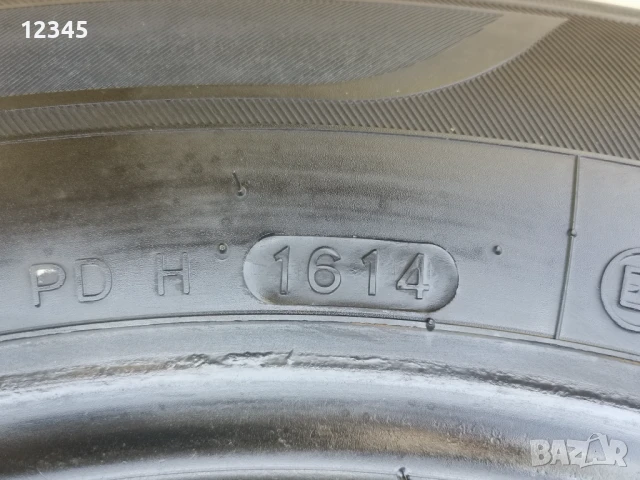 205/65R16C hankook 8мм грайфер-№826, снимка 5 - Гуми и джанти - 50672346