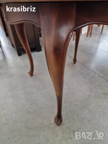 Масивна Разтегателна Барокова Маса-внос от Германия!, снимка 6 - Маси - 48979838