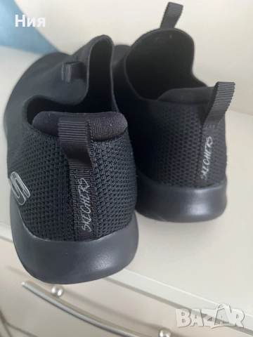 Черни дамски обувки Skechers – Wide Fit, снимка 3 - Дамски ежедневни обувки - 55822100