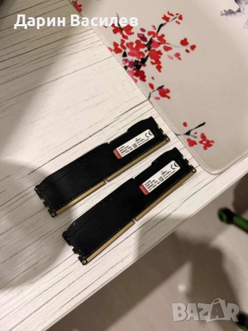 Kingston HyperX FURY 2x4gb DDR3 1333Mhz, снимка 2 - RAM памет - 53299419