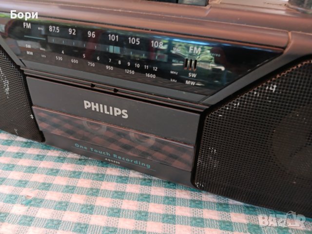 PHILIPS Радиокасетофон, снимка 5 - Радиокасетофони, транзистори - 42003022