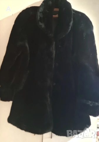 Еко палто пелерина почти ново , снимка 3 - Палта, манта - 53174544