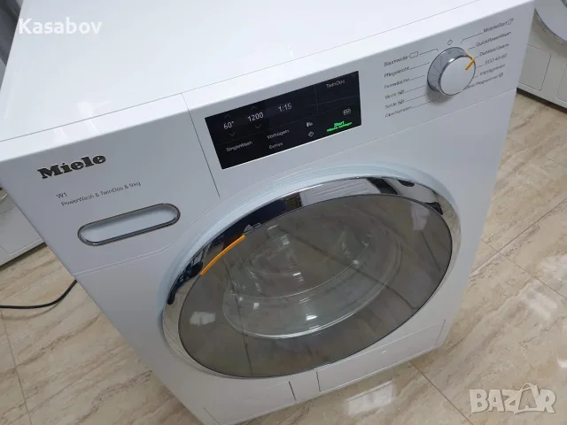 Miele 1600rpm 9кг Wi-Fi TwinDos Пералня Миеле 12м Гаранция
