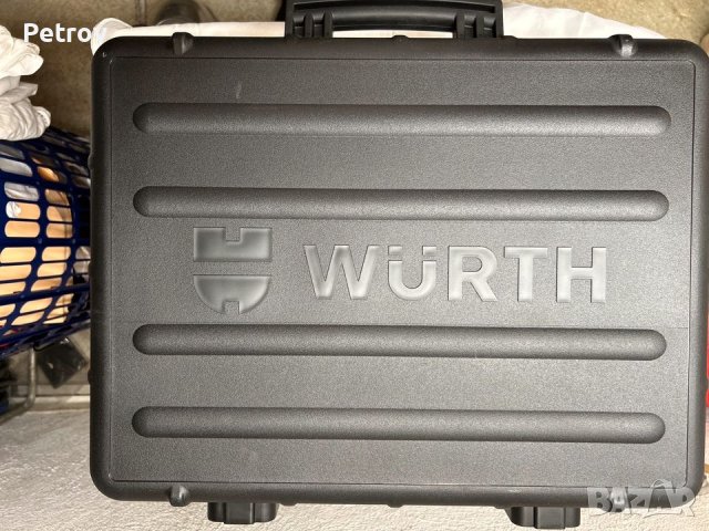 WÜRTH Made in Germany - НЕМСКО ИНДУСТРИАЛНО КАЧЕСТВО PROFI КУФАР за Инструменти / ЧИСТО НОВ /GERMANY