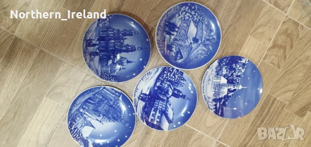 Колекционерски порцеланови чинии за стена, снимка 6 - Колекции - 51053543