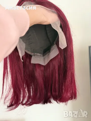 Перука ествествена коса, снимка 2 - Аксесоари за коса - 48812780
