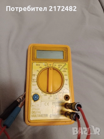 Мултиметър, снимка 2 - Друга електроника - 52654763