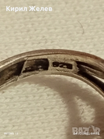 Сребърен пръстен с флорален мотив стил и елегантност 51138, снимка 9 - Пръстени - 52686020