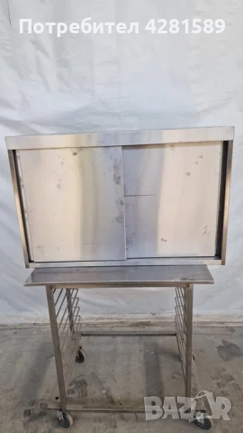 Немски шкаф за стена изцяло от неръждаема стомана, снимка 2 - Други машини и части - 53656091