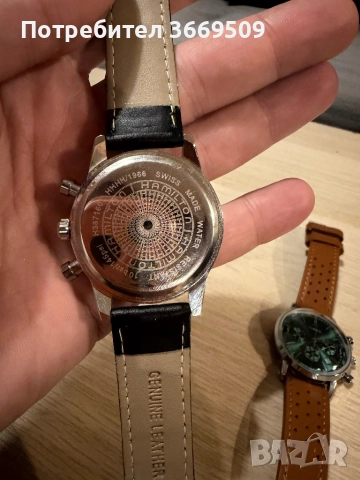 Часовници Hamilton Panda и Timex Marlin, снимка 4 - Мъжки - 52817138