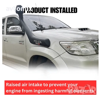 Шнорхел за TOYOTA HILUX VIGO PICK-UP, бензин, снимка 4 - Аксесоари и консумативи - 52085420