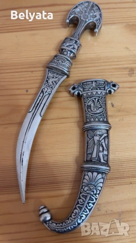 Малък Турски ЯТАГАН Османска Империя , снимка 6 - Антикварни и старинни предмети - 53348864