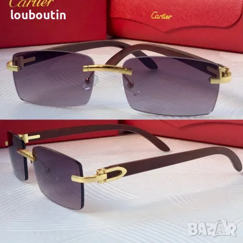 Cartier 2024 мъжки слънчеви очила, снимка 5 - Слънчеви и диоптрични очила - 48009402