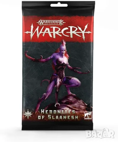 Тесте/Пакет Карти Warhammer AoS - Warcry : Hedonites of Slaanesh Card Pack!, снимка 1 - Игри и пъзели - 47681078