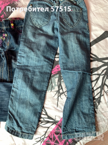 Next Oviesse детски дънки момичета 7 год, снимка 4 - Детски панталони и дънки - 36397960