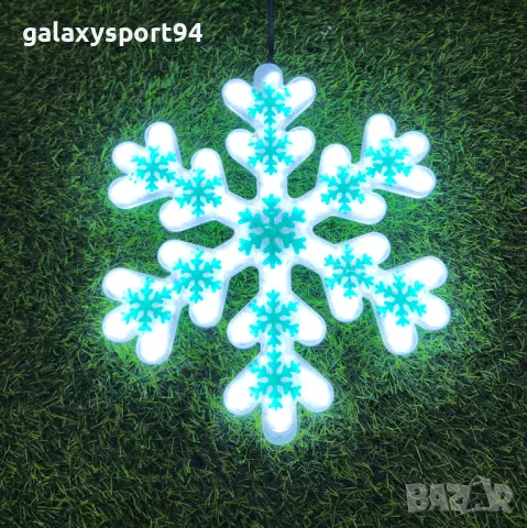 Лед коледна фигурка Камбана двулицеви фигурки  за лед коледна украса, снимка 9 - Декорация за дома - 47828670