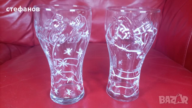 Чаши Кока Кола, новогодишни, цветни, снимка 5 - Чаши - 50688572