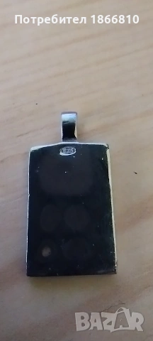 Сребърна висулка с опал, снимка 5 - Колиета, медальони, синджири - 53855049