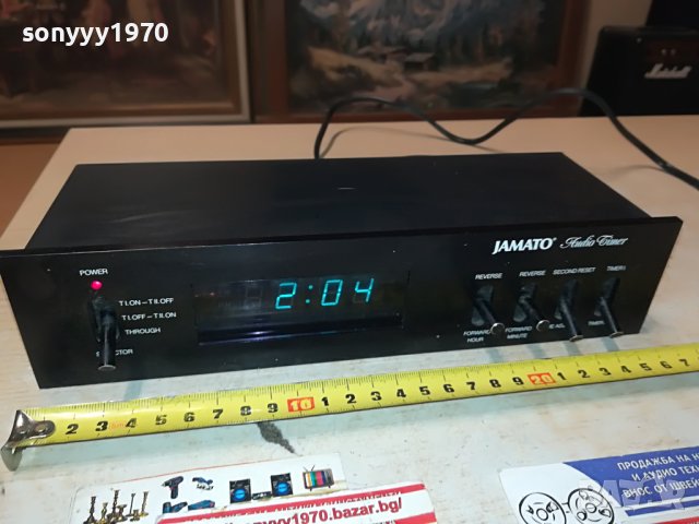 JAMATO-AUDIO TIMER-ВНОС SWISS 0406230937L, снимка 4 - Ресийвъри, усилватели, смесителни пултове - 40950982