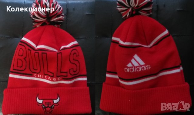 Оригинална шапка Адидас на Чикаго Булс (Adidas, NBA, Chicago Bulls), снимка 1 - Шапки - 40792441